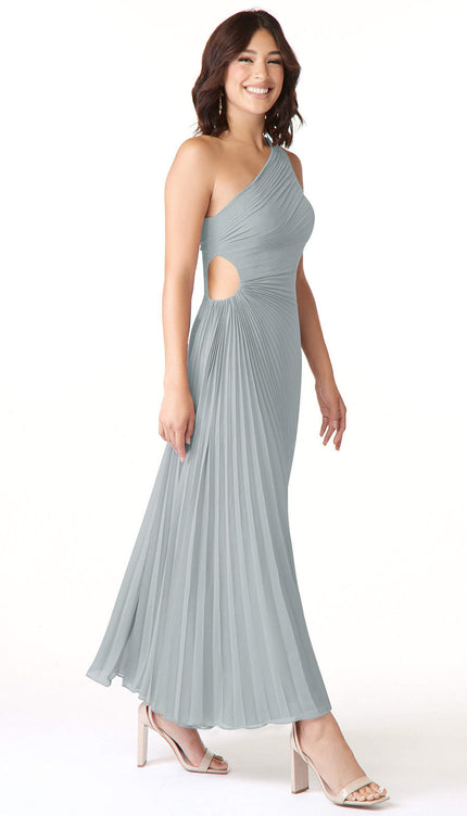 Robe plissée asymétrique - Robe Addict