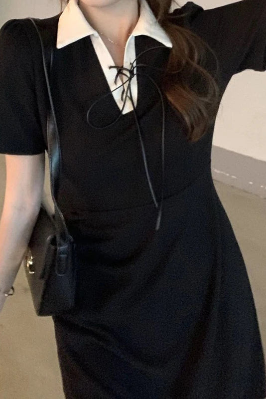 Robe polo grande taille - Robe Addict