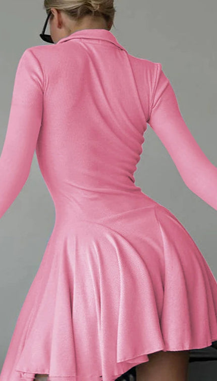 Robe polo rose - Robe Addict