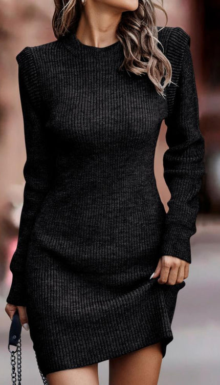 Robe pull cotelée - Robe Addict