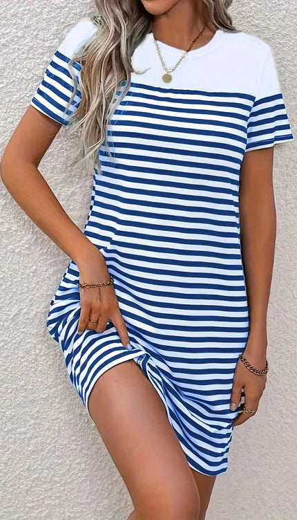 Robe pull marinière - Robe Addict