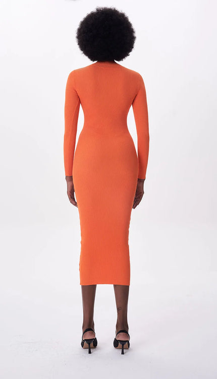 Robe pull orange - Robe Addict