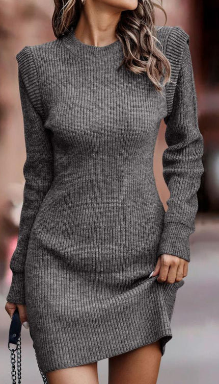 Robe pull cotelée - Robe Addict