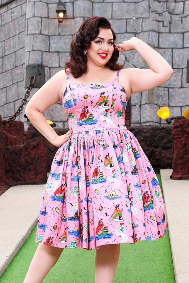 Robe année 60 grande taille - Robe Addict
