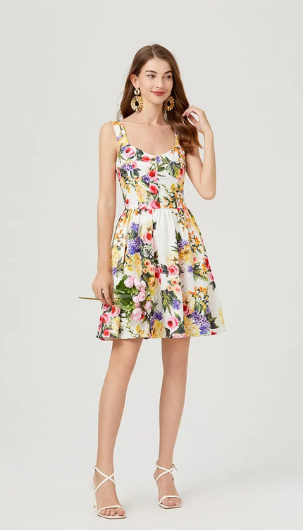 Robe avec coquelicots - Robe Addict