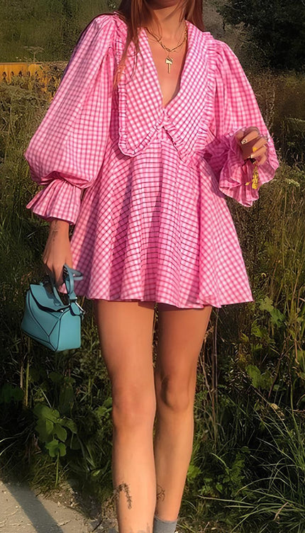 Robe babydoll rose - Robe Addict
