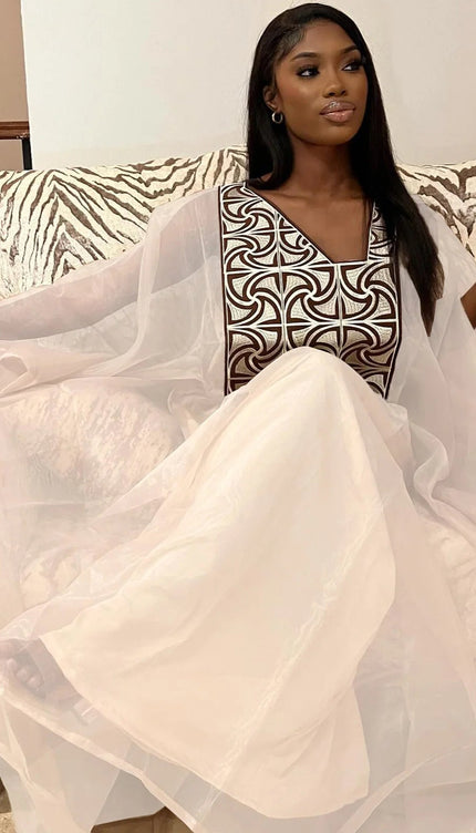 Robe broderie senegalaise - Robe Addict