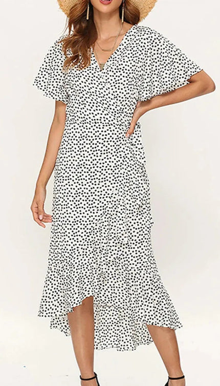Robe cache coeur fluide - Robe Addict
