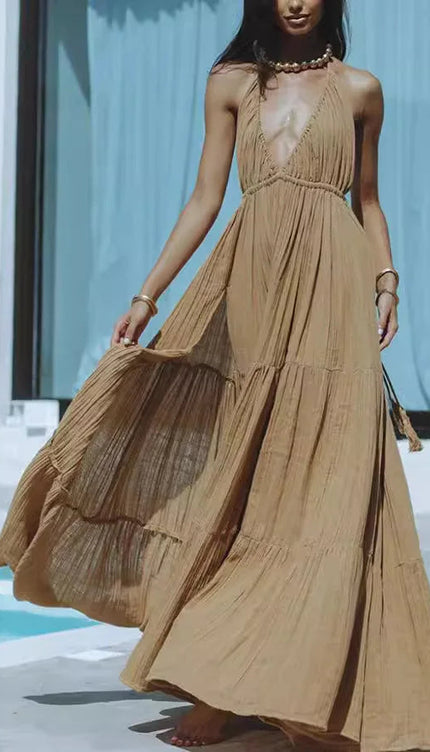 Robe caramel - Robe Addict
