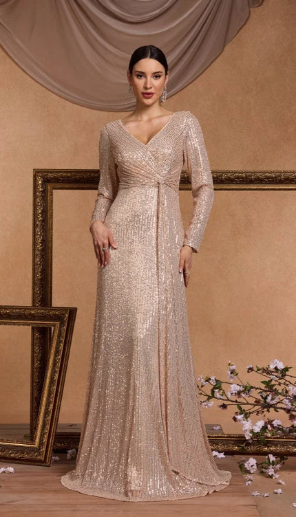 Robe ceremonie cache coeur - Robe Addict