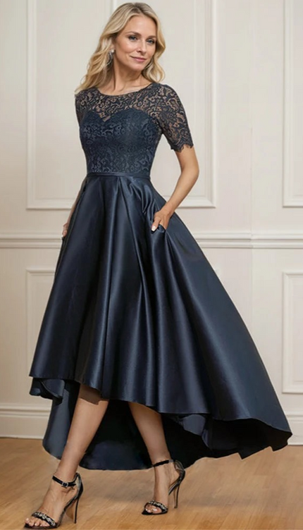 Robe ceremonie dentelle - Robe Addict