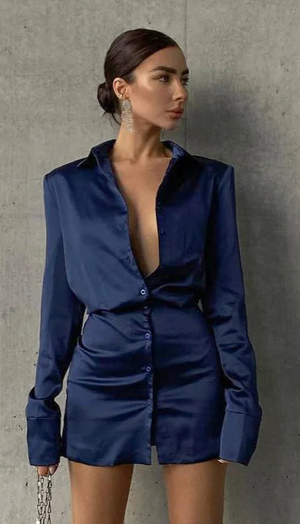 Robe chemisier sexy - Robe Addict