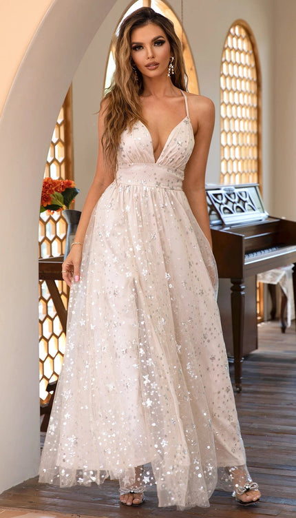 Robe cocktail creme - Robe Addict
