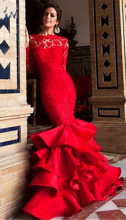 Robe cocktail espagnole - Robe Addict
