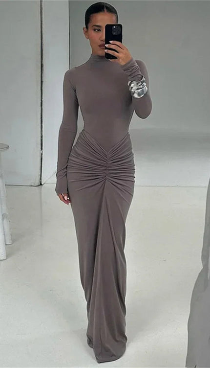 Robe col cheminee - Robe Addict