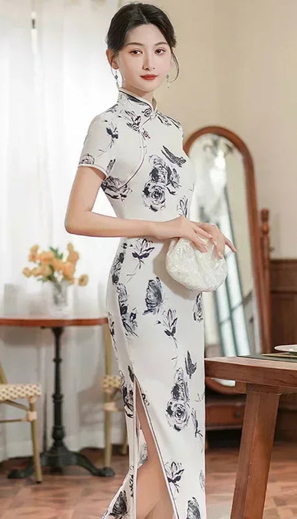 Robe col chinois - Robe Addict