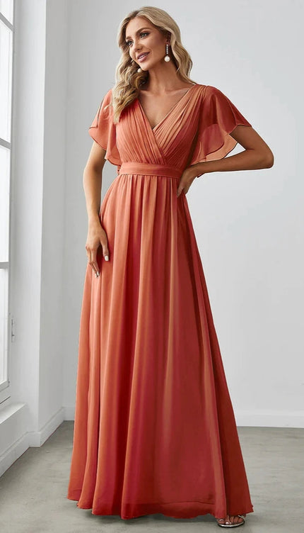 Robe corail orange - Robe Addict