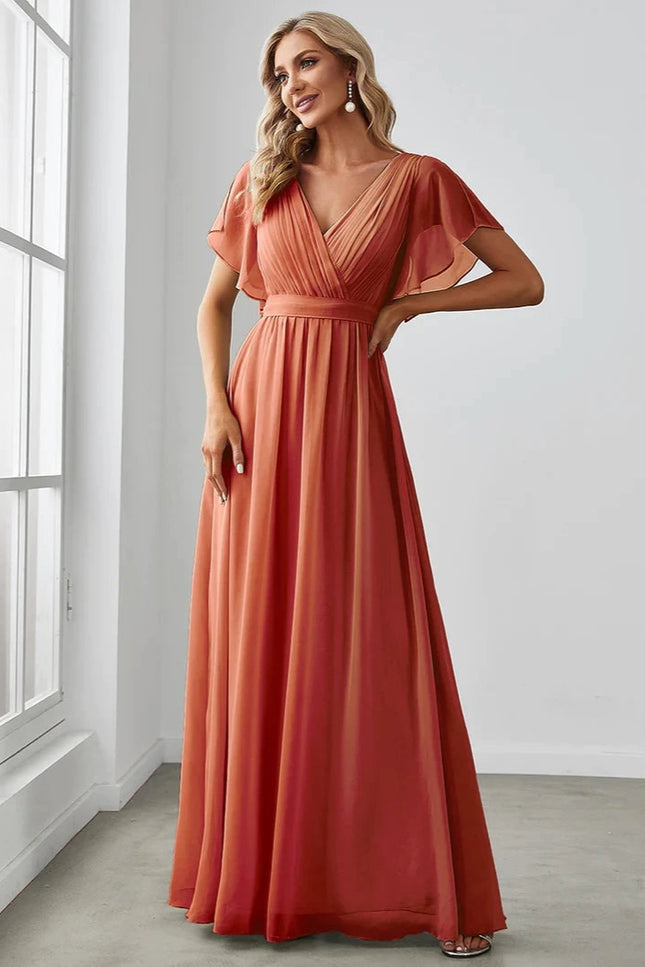 Robe corail orange - Robe Addict