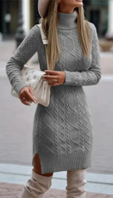 Robe courte en laine - Robe Addict