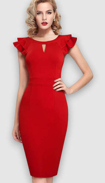 Robe crayon année 50 - Robe Addict