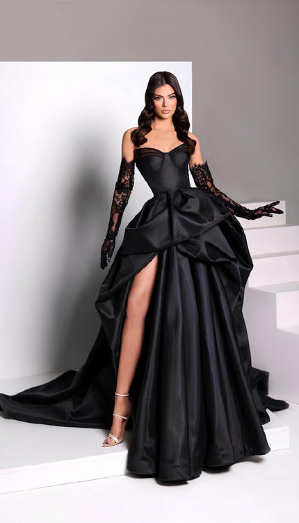Robe de bal noire - Robe Addict