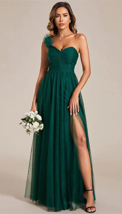Robe de gala verte - Robe Addict