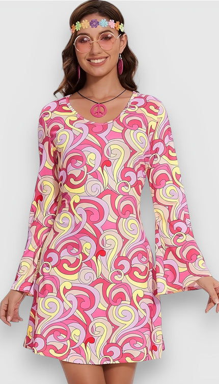 Robe de soirée année 70 - Robe Addict