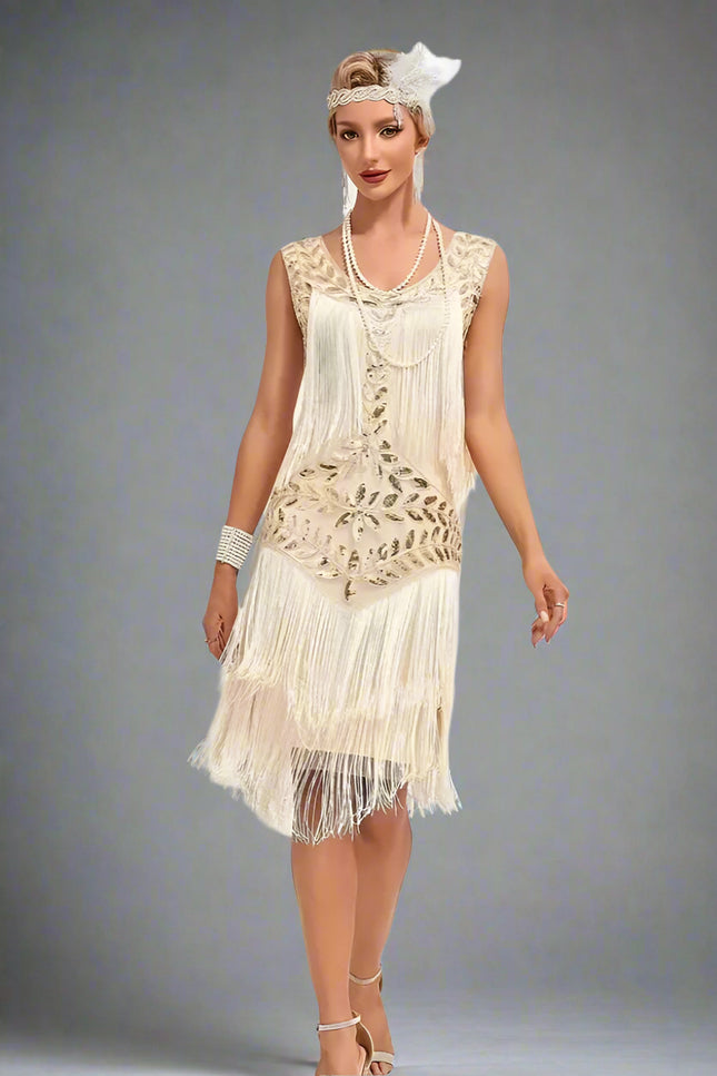 Robe dentelle annee 20 - Robe Addict