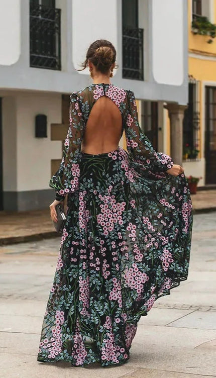 Robe dos nu plongeant chic - Robe Addict