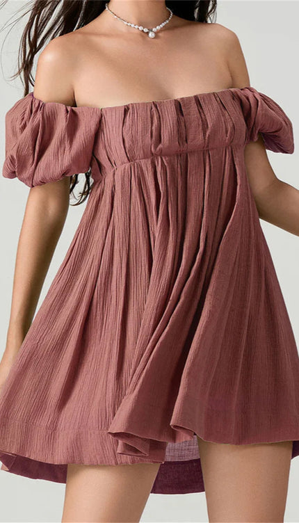 Robe trapeze dos nu - Robe Addict