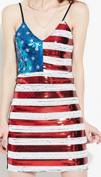 Robe drapeau americain - Robe Addict