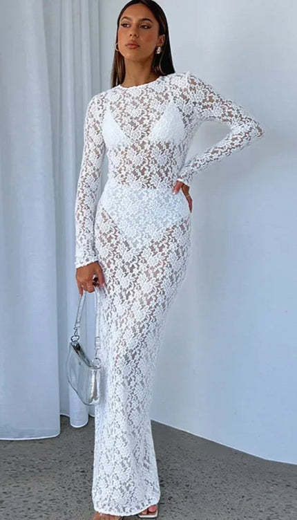 Robe en dentelle vintage - Robe Addict