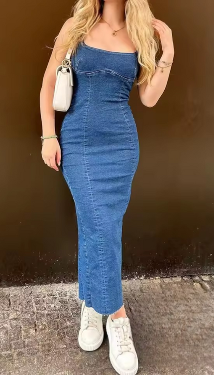 Robe en jean chic - Robe Addict
