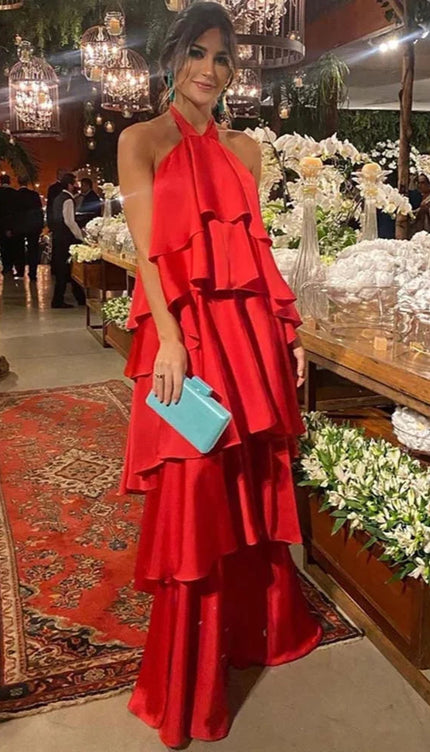 Robe encolure halter - Robe Addict