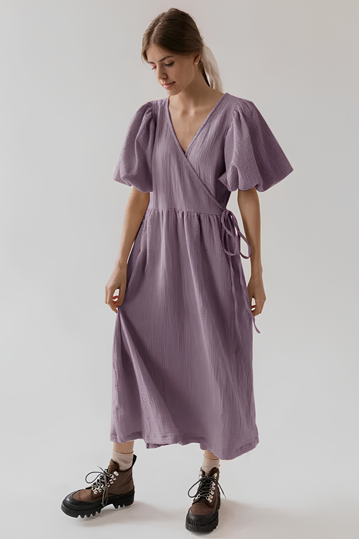 Robe en Gaze de Coton 🧡 Élégance, Confort et Fraîcheur pour l'Été ...