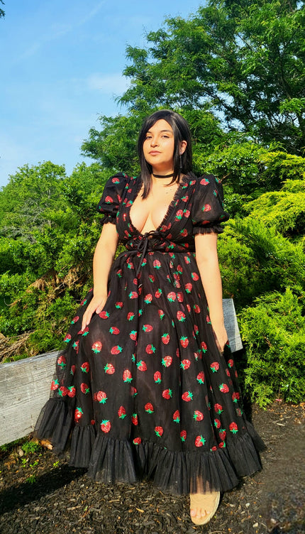 Robe fraise - Robe Addict