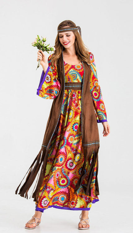 Robe hippie annee 70 - Robe Addict
