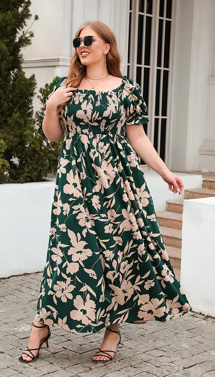 Robe hippie grande taille - Robe Addict