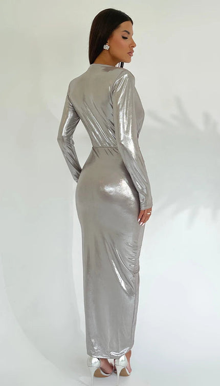 Robe longue irisee - Robe Addict