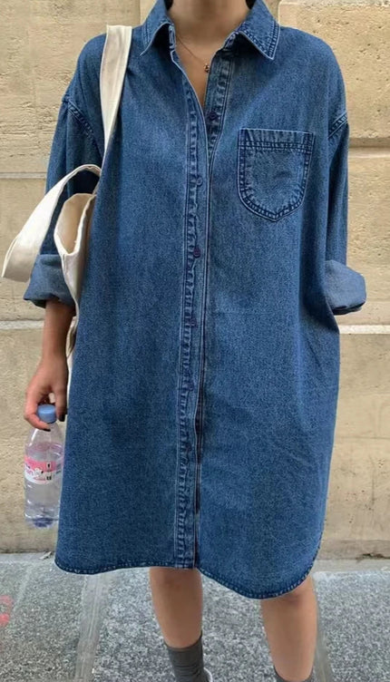Robe jean oversize - Robe Addict
