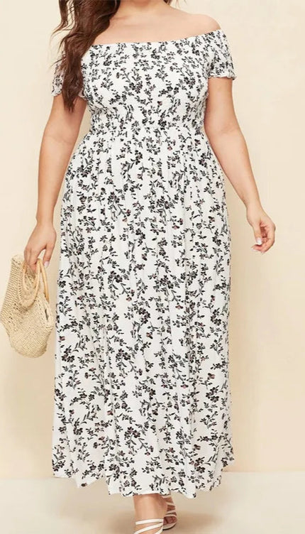 Robe longue échancrée - Robe Addict
