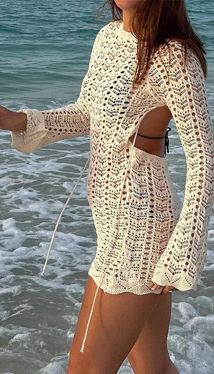 Robe maille dos nu - Robe Addict