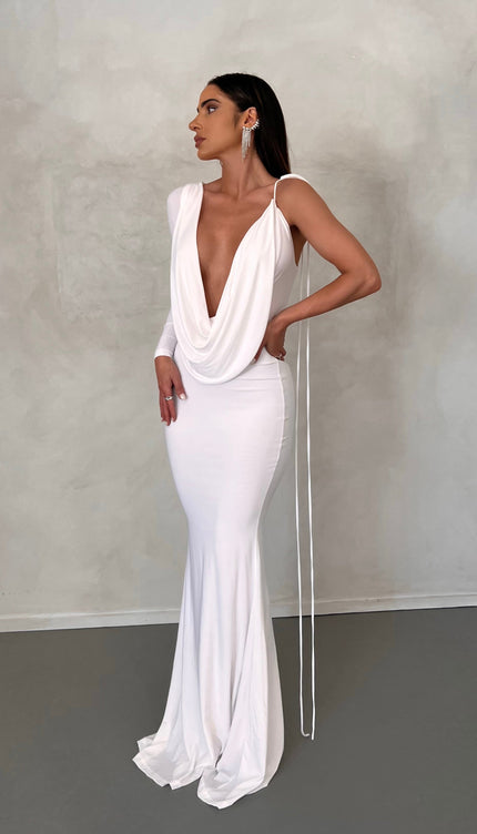 Robe moulante décolleté plongeant - Robe Addict