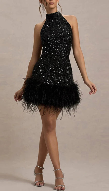 Robe noir scintillante - Robe Addict