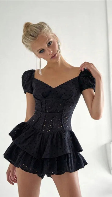 Robe noire rock - Robe Addict