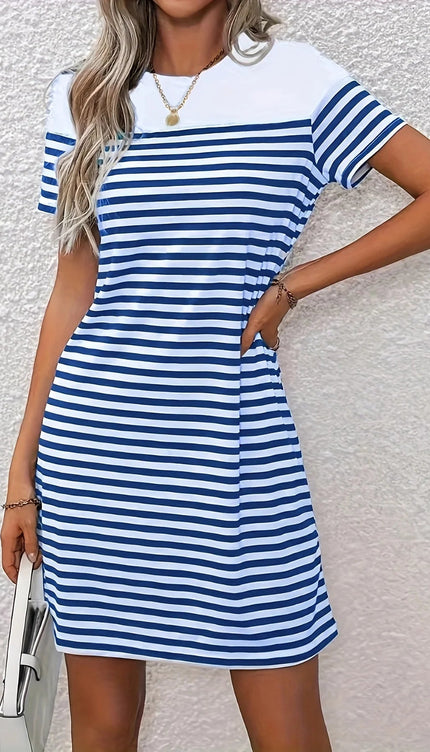 Robe pull marinière - Robe Addict