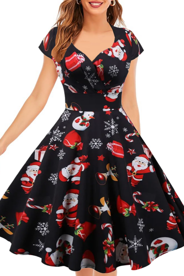 Robe retro noel - Robe Addict