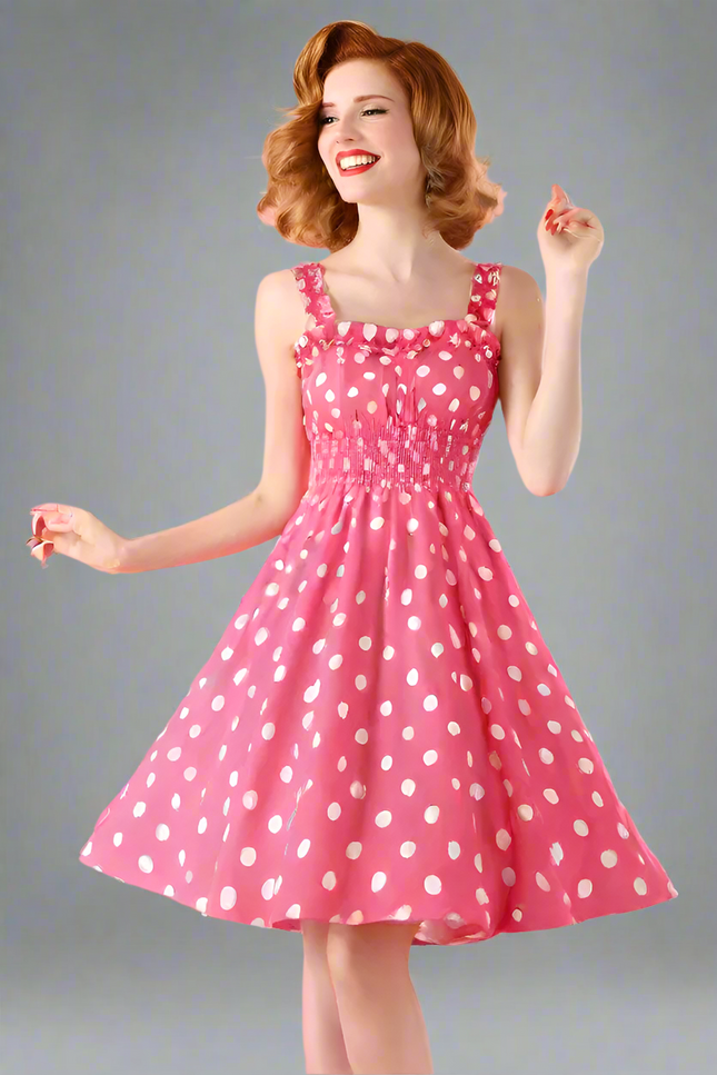 Robe rose barbie - Robe Addict