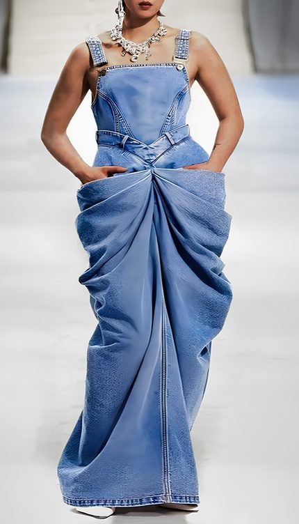 Robe salopette grande taille - Robe Addict
