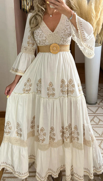 Robe soie dentelle - Robe Addict